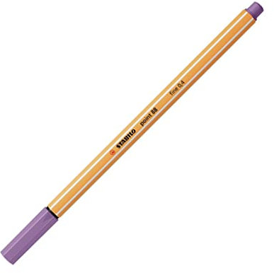 STABILO point 88 Penna, Grigio Viola