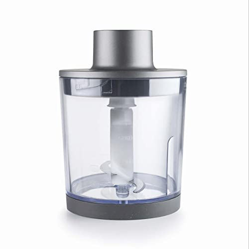 Lacor - R61668C- Picadora para el Batidor Eléctrico Titan Pro de Lacor | En acero inox 18/10, para un uso práctico y profesional en cocina; libre de BPA, aporta un acabado cuidado a tu presentación