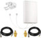 GAINFI Antenas direccionales Mimo Panel WiFi 4G 2.4GHz 5.8GHz LTE 698-2700 MHz Mayor Ganancia 14dBi-Outdoor Antenas externas Routers Antenas celulares compatibles con módems