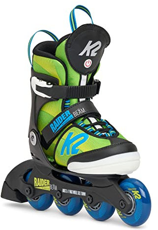 K2 Skates pojkar Inline Skates RAIDER BEAM, grön – blå, 30H0410.1.1 m