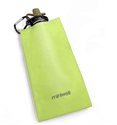 Outdoor-Filterflasche Wasserflasche mit Filter Wasserfilter Survival Water Purifier Flasche for Camping Wandern Notfall Fluss/See/Quelle Wasserfilter mit Filter faltbar
