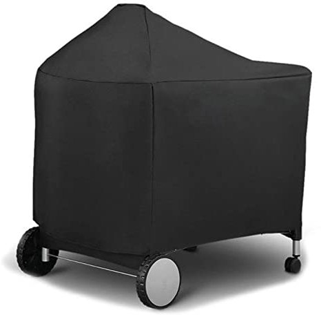Grillabdeckung 210D Oxford Grill Abdeckhaube Wasserdicht Abdeckung Für Gasgrill BBQ Cover Schutzhülle (124 * 65 * 101cm)