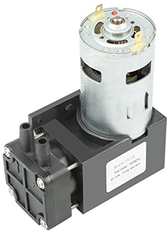 ANKROYU DC 12V 42W Hochleistungs kleine Öl weniger Membran Vakuumpumpe, 85KPa Max Druck, 40l/min Luftstrom Für Vakuum Filtration, Brems Blutung Und CNC Ausrüstung