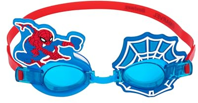 BESTWAY Gafas de Natación para Niños Bestway Marvel Spider-Man 16x8,2x3,5 cm Multicolor