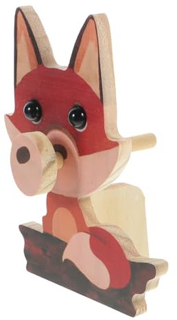AOKWAWALIY Fox Brillenständer Aus Holz Niedlicher Fuchs Brillenhalter Für Zuhause Schreibtisch- Und Brillenspeicher Für Brillen Und Sonnenbrillen Einzigartiges Für Freunde Und Familie