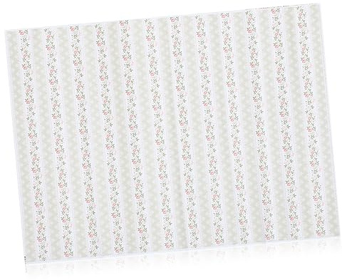 SKISUNO 1blatt Doll House Wallpaper Stickers Selbstklebendes Tapetendesign Für Puppenhäuser Hochwertiges Papier Lebensnahe Wandgestaltung Für Miniatur-szenen Und Puppenzubehör