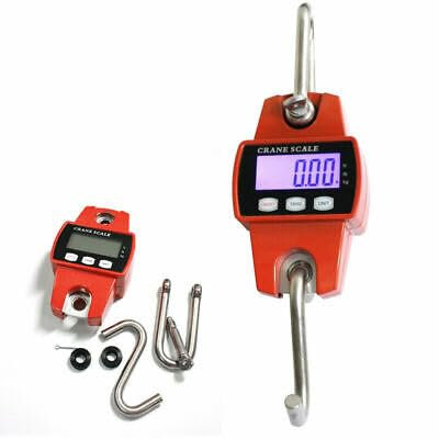 Fischwaage 0.05kg-300kg Hängewaage Digital Kranwaagen Gepäckwaage ± 0,1% Genauigkeit Federwaage LCD Digital Anwendungen in Lagern, Werkstätten, Logistik, Fischerei