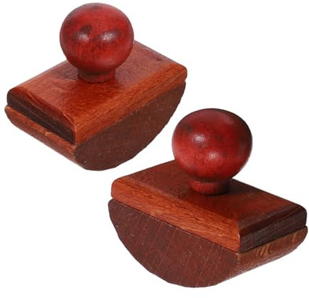 VILLCASE 2stücke Holz Tintenabsorber Mit Schaukelfunktion Schnelltrocknendes Löschpapier Für Schreibtische Tintenlöschkissen Für Stempel Vintage-löschwerkzeug Für Kalligrafieübungen
