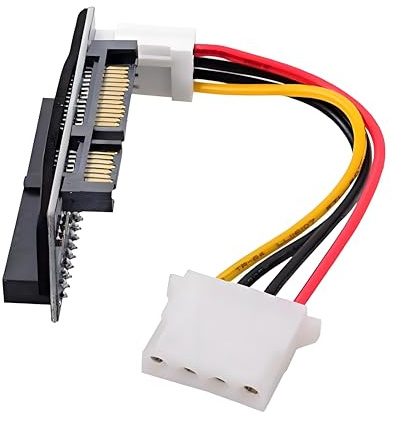 Gorise Adaptateur IDE vers SATA pour disque dur 3,5 pouces, lecteur optique, convertisseur IDE vers SATA 40 broches
