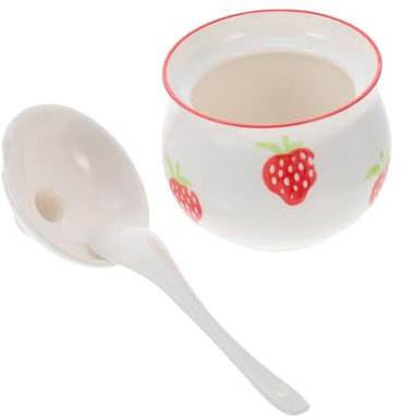 DONFAMDS Tarro Cuchara Para Condimentos Azucarero Especiero Pimentero Menaje De Cocina Compacto y Práctico Para Regalar