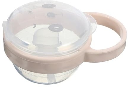 SECFOU Estuche Portachupetes Portátil para Ñiño Gancho, Caja para Chupete de Viaje Compacta y Segura, Contenedor Antidespolvoreo para Chupetes, Diseño Panda, Almacenamiento Higiénico
