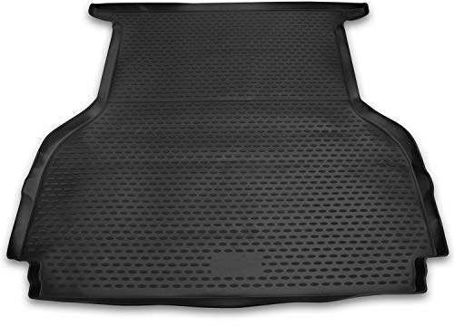 J&J AUTOMOTIVE Kofferraumwanne passend für Ford Ranger 3 2012-2022, 3D TPE Laderaumwanne mit hohem Rand Allwetter Passform rutschfest Aufrollbar Schwarz