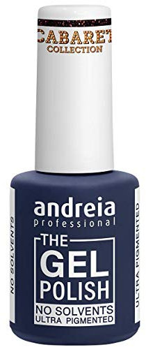 Andreia Professional - The Gel Polish TPO and Solvent Free Gel - Colour CC3 Black Glitter 10.5 ml