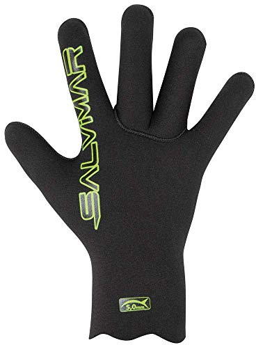 SALVIMAR Comfort - Guantes Unisex para Adultos, Negro, 5 mm, XL