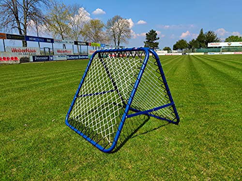 Rebounder Tchouckball/Fußball EINSEITIG oder DOPPELSEITIG- 100 x 100cm - Fußball Trainingszubehör (Rebounder Tchouckball/Fußball 100 x 100cm - EINSEITIG - verstellbar)