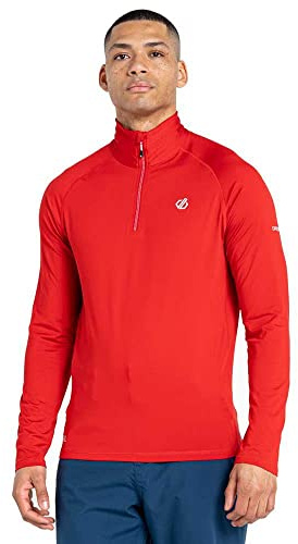 Dare 2b Fuse Up II Herren Core Strech für jeden Ski-, Wander- und Trekking-Midlayer - Recyceltes, warmes, elastisches Material, schnell trocknend und 1/4-Reißverschluss