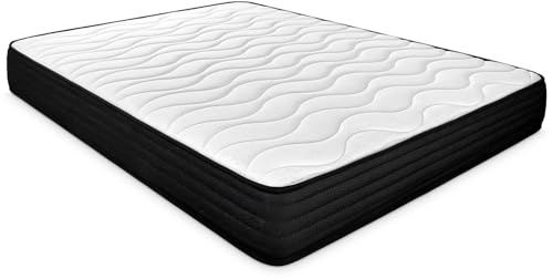 mattfy - Colchón Viscoelástico Reversible Kloe 90 x 190, Firmeza y Confort, Cara Invierno/Verano, Altura 23cm