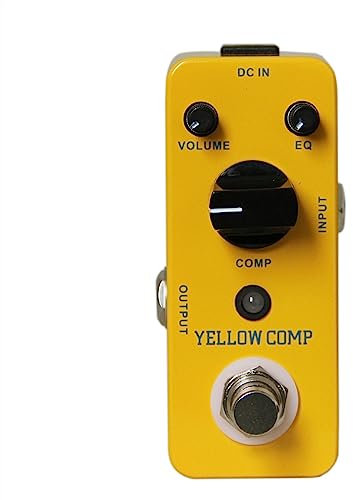 modulation guitar pedal Compressor Effect Pedal Mini Guitar Pedal For Electric Guitar Full Metal Shell True Bypass Accessories