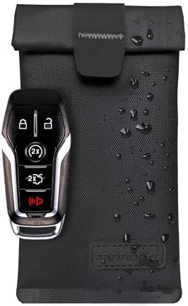 Faraday Bolsa Impermeable para Llavero | Bloqueo RFID y Resistente al Agua | Protección definitiva contra Robo de Coche para Llaves y Tarjetas Clave
