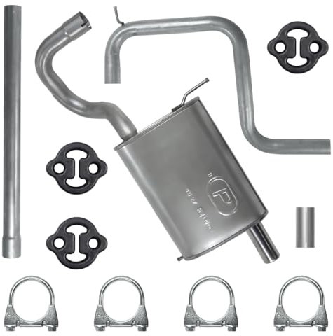 Polmo Schalldämpferset Auspuffanlage Auspuff für Chrysler PT Cruiser 1 I 2000-11/2004 2.0
