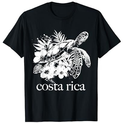 Souvenir zum Tauchen mit Meeresschildkröten aus Costa Rica T-Shirt
