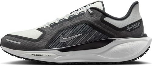Nike Dam Pegasus 41 Gore-TEX vattentät löparskor för män för väg löparskor, Black Summit White antracit, 42.5 EU
