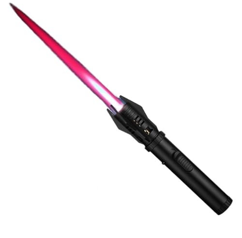 Fireblaze electric lighter, fire blaze electric lighter, lightsaber lighter, rechargeable butane torch lighter, windproof gas lighter with adjustable flame size, suitable for kitchen outdoor camping c