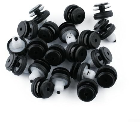 20 clip di ricambio per pannello di rivestimento della portiera, Kit di clip per pannello portiera per veicoli BMW, tra cui serie 3, 5 e SUV, Clip di Fissaggio per Pannello Porta Auto, 51-41-7-325-082