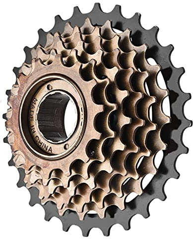 Antirust Bicycle Freewheel 7 Speed Mountain Bike Cassette, Fast Riding Speed and Less Effort Needed for Outdoor