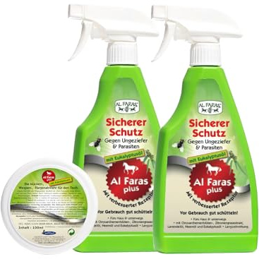 AL FARAS Insektenschutz Umgebung & Oberflächen 3er Set