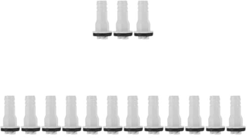 POPETPOP 15pcs Drain Hose Connector for Air Conditioner Split Unit Adapter Compatible Window Unit Hose Connector for Condensate Water Draining