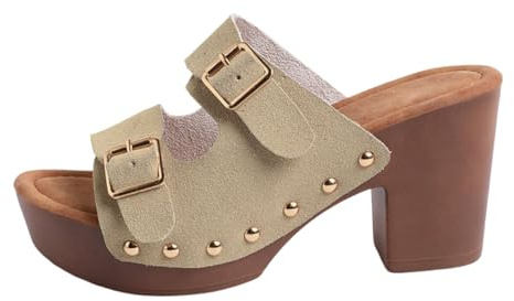 Generisch Lana sintetica Memory Cuneo Cuneo Pantofole Casual Comode Scarpe, beige., 40 EU