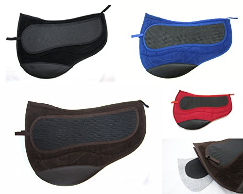 PS Pferdeartikel Kurzes Westernpad Round, Sandwichpad, 2 Kammern - Spezial