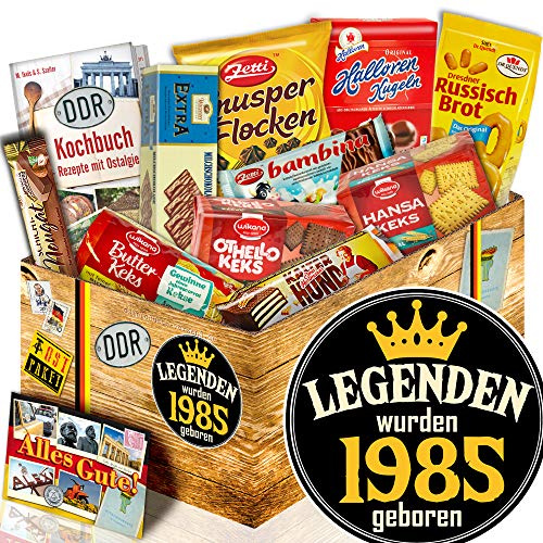 Geschenkbox mit Keksen/DDR Set/Legenden 1985 / Geschenke für Ihn
