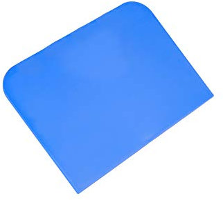 UK Made Plastic Bench Scraper, Bread, Dough, Pastry. Blue. S7858 Free UK Postage