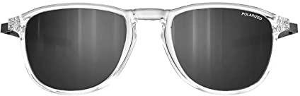 Julbo United Sonnenbrille, Unisex, für Erwachsene, Transparent/Schwarz, One size