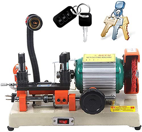 QJJML Horizontale Schlüsselkopiermaschine, 2AS Professional Locksmith Tools, manuelle Schlüsselkopiermaschine, kann alle Arten von hohlen, Welle, zylindrisch kopieren