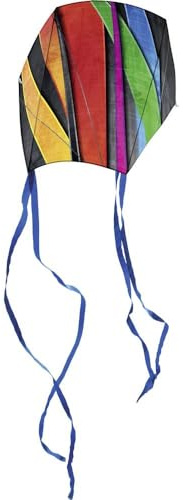 Günther Flugspiele 1251 - Einleiner-Drachen Fantasy Sled Kite, ca. 82 x 61 cm, Kinderdrachen aus robustem Polyester, für Kinder ab 6 Jahren, inkl. Griff und Drachenschnur