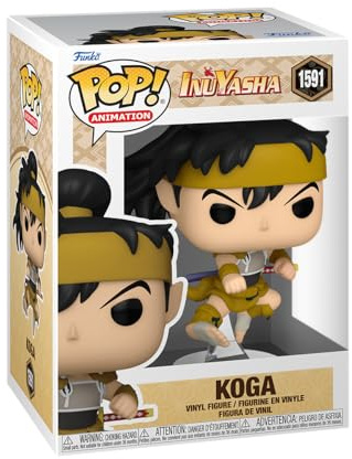 Funko POP! Animation: Inuyasha - Koga - Samlingsbar vinylfigur - Presentidé - Officiell Merchandise - Leksaker för barn och vuxna - Anime Fans - Modellfigur för samlare och utställning
