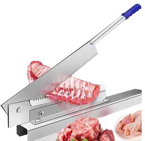 CANGMING Haushaltsknochen Schneiden Guillotine, Schnittrippen/Schweinefleisch -Trotter/Ganzes Hühnchen, Kommerzielle Kantinen -Küchenwerkzeuge,50CM