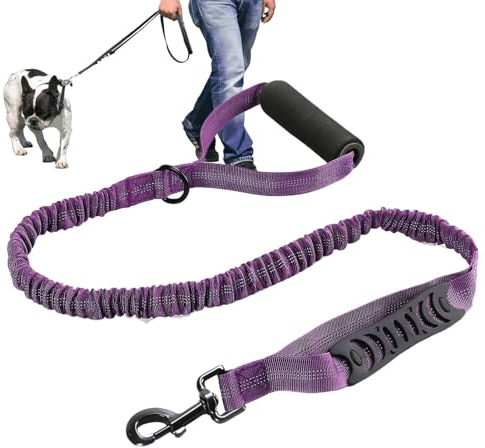 Elastisk hundledning,Elastisk hundledning Slitstarkt handtag med hög