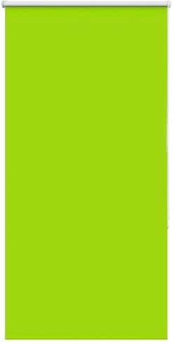 vidaXL Roller Blind Blackout Leaves Green 80x130 cm Fabric Width 75.7 cm