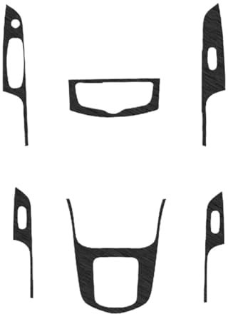 PNESHGTT Compatible con Nissan Navara NP300 D23 2015-2025, pegatina for el interior del coche, for el panel de la ventana elevable, for la puerta, la caja de cambios, el salpicadero, accesorio de pelí