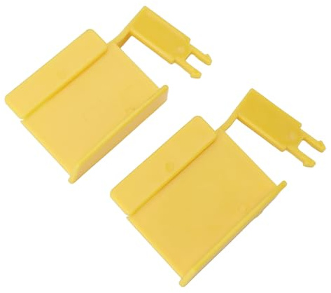 Kikumi 2st 519‑7420B Låsflikklämmor för Filtertejp Pooltillbehör Kompatibel med Waterway Yellow