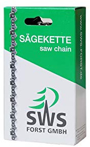 SWS Forst GmbH Sägekette Vollmeißel 325 1,5 mm 76 Treibglieder - geringer Materialverschleiß - hohe Lebensdauer - gehärteter Nietflansch - spezielles Stanzverfahren - perfekt für jede Forstarbeit