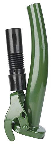 BOROCO Beccuccio per tanica per Auto con ugello Carburante in Metallo Flessibile Versatore per tanica Carburante per Furgone Auto per Tutte Le taniche Stile Nato Non CARB