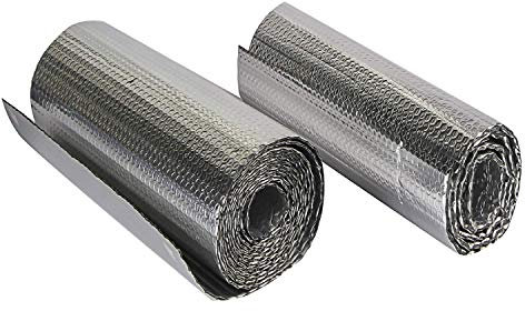 Selbstklebend Thermo Und Schaum Isolierung 4mm Rohrisolierung Folie Dämmung Isolierung Isoliertapete Wand Isolierung Dachisolierung Isolierung Folie Isolierungsfolie Wärmehaltung(Size:1×10m,Color:4mm)