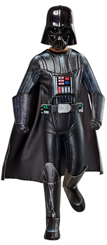 Rubie's Offizielles Darth Vader Superhero Fancy Dress Kostüm für Kinder