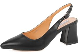 QUEEN HELENA Décolleté Scarpe Eleganti con Tacco Medio Donna ZM9639