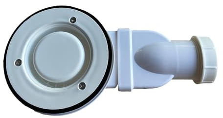 Vente-unique - Siphon pour Receveur de douche en résine - MIRNOSA, LYROSA et SYFORSA